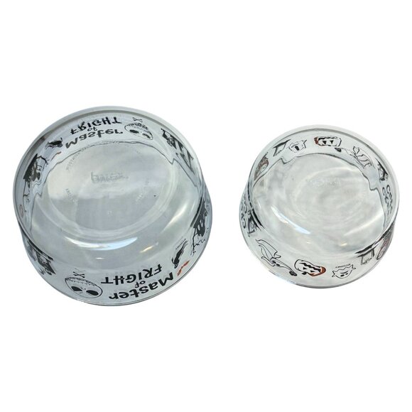 Pyrex Halloween Bowls Lot 2 Master of Fright Creepy Cute Nightmare Before Xmas - Picture 6 of 12